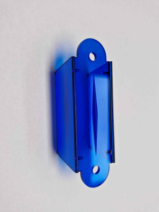 03-7035 Lane Guide 2"3/4 Blau tr.