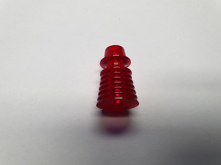 C-951 Bally Ribbed Star Post Kurz Rot Tr.