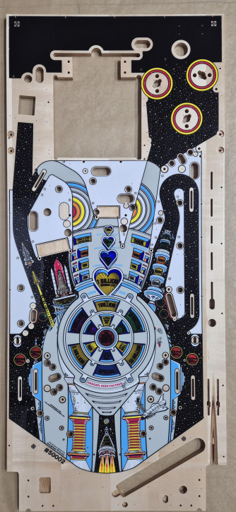 50002 The Machine Bop Proto repro Spielfläche