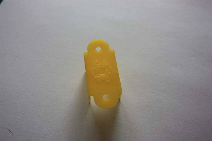 C-636 Bally Logo Lane Guides Gelb